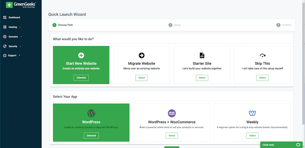 WordPress Install on GreenGeeks Server