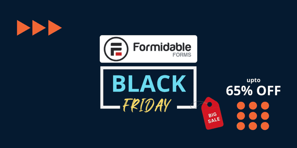 Formidable Forms Black Friday Deals