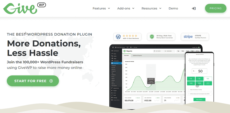 GiveWP WordPress Plugin Introduction