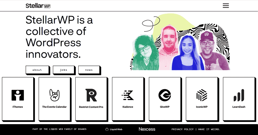 StellarWP Brand Products and Services