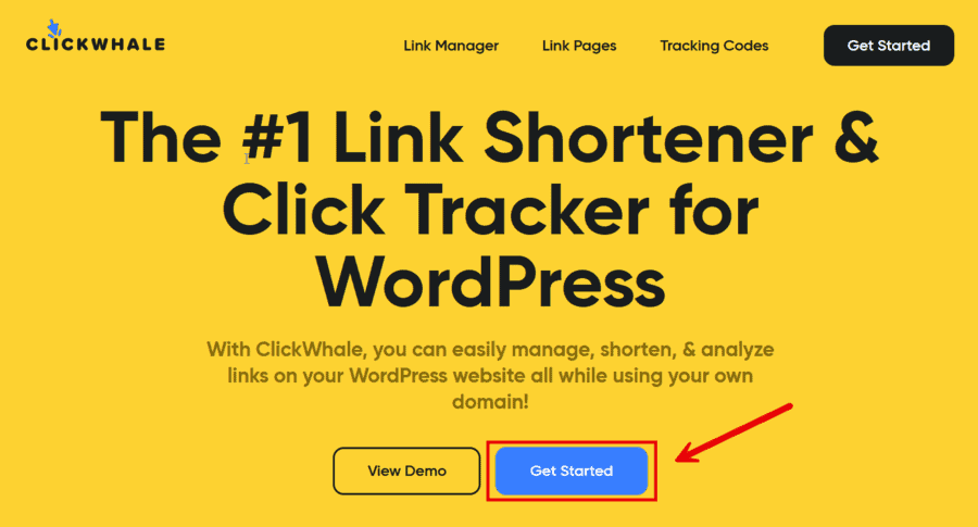 ClickWhale Website Home Page