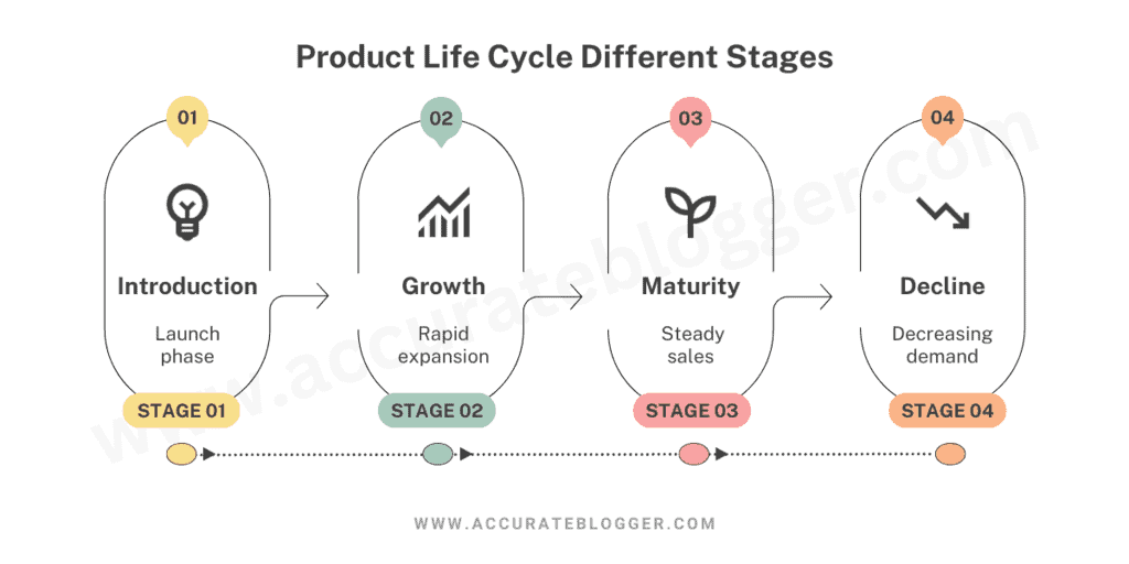 Product Life Cycle Different Stages with Examples